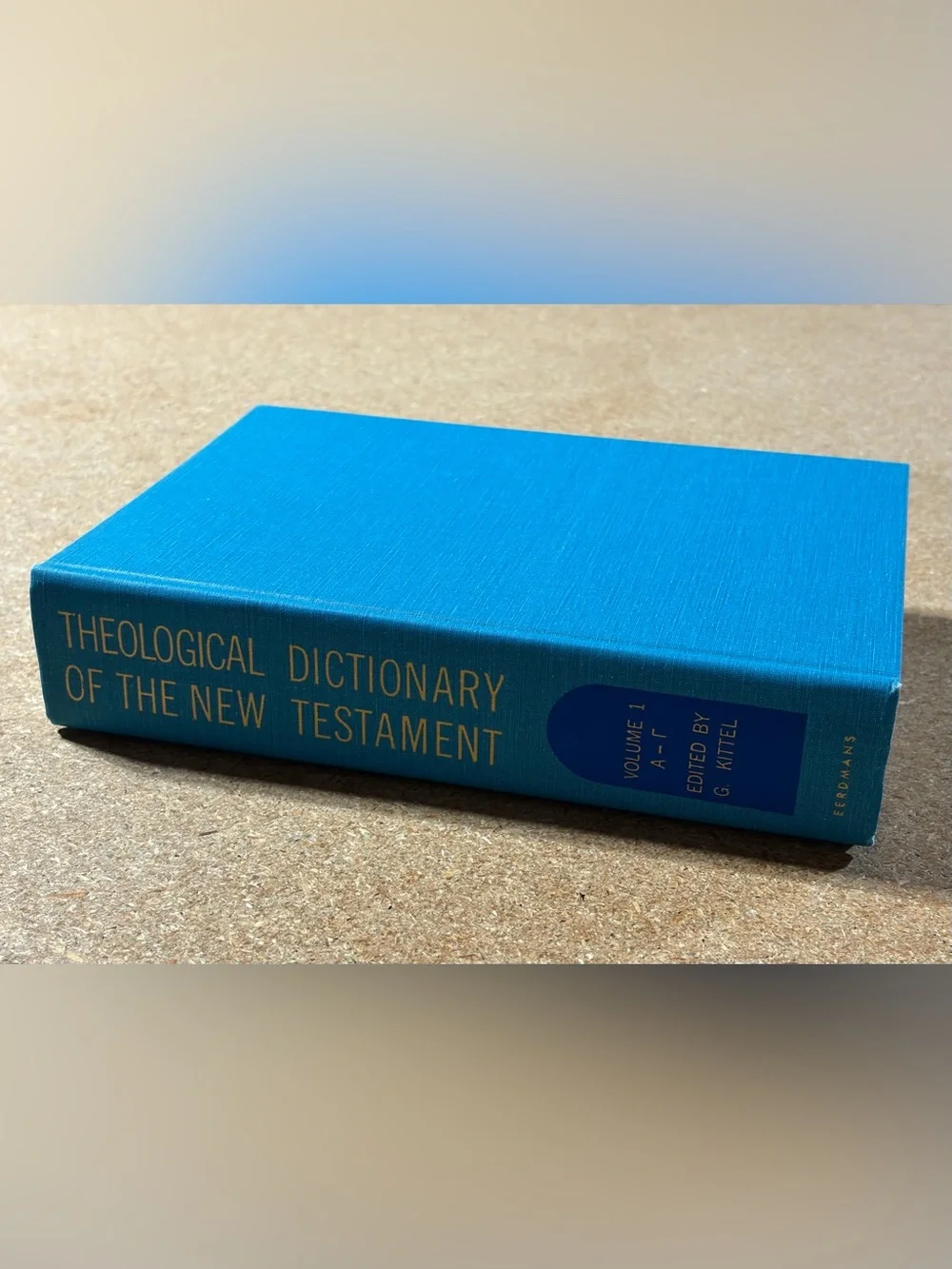 Theological Dictionary of the New Testament Volume 1 Hardcover 1976
